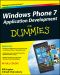 [Dummies 01] • Windows Phone 7 Application Development For Dummies